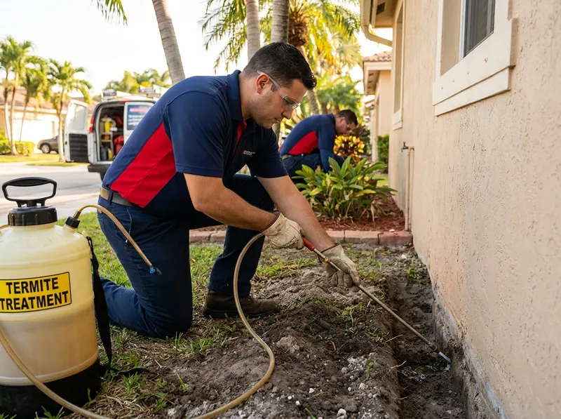 Subterranean Termite Treatment in Hialeah, FL