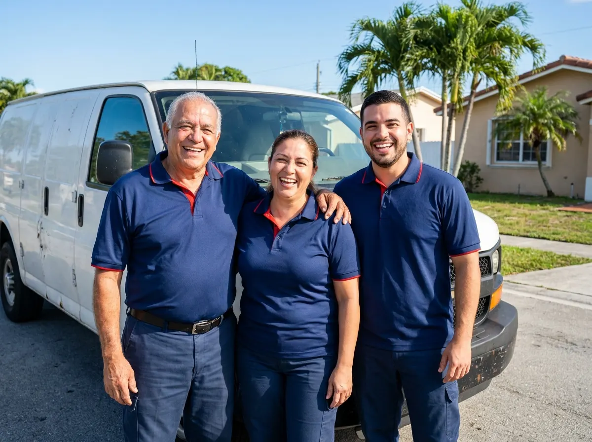 The Cuesta Pest Control Corporation team — pest control service in Hialeah, FL